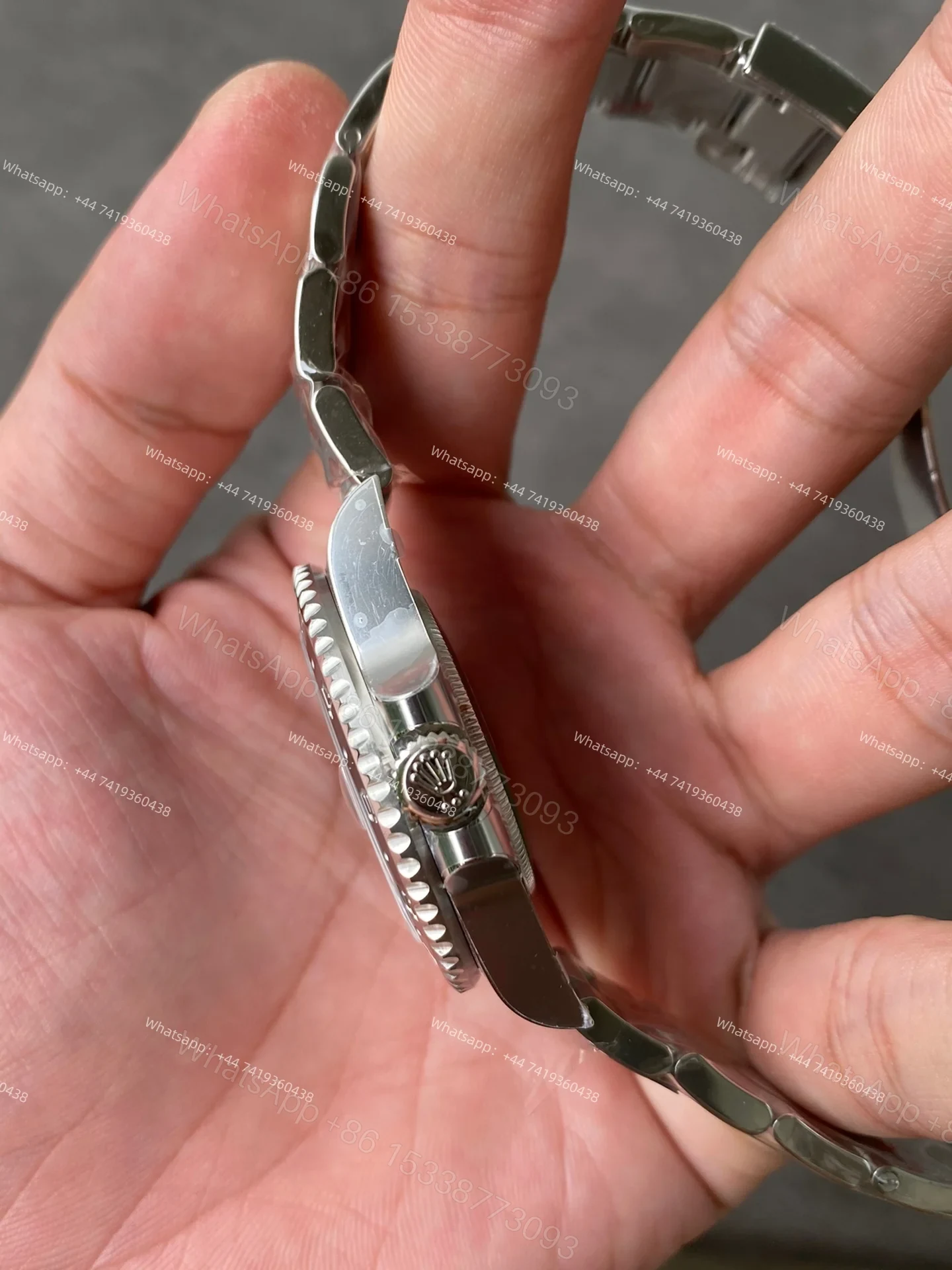 View 7 of Rolex Super Clone Watches 1:1 Black GMT-Master II 116710LN 3186 Movement