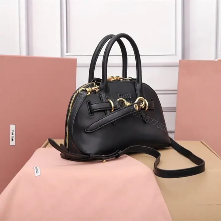 View 3 of 高仿miumiu*Aventure系列5BB169手提包黑色小號免檢版
