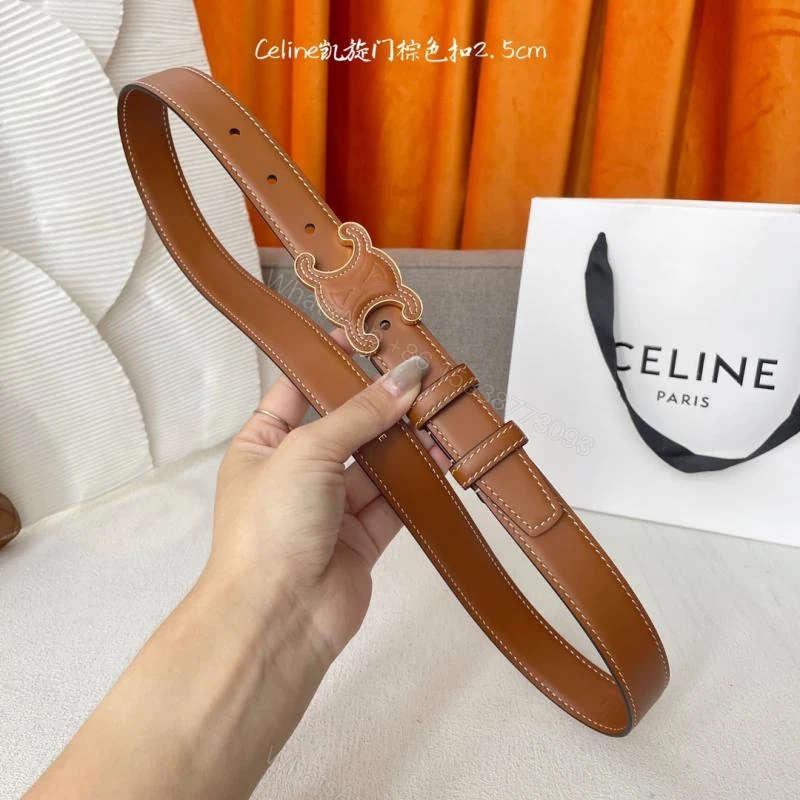 View 6 of CELINE赛琳经典凯旋门扣女士腰带_高仿a货厂家-奢品库