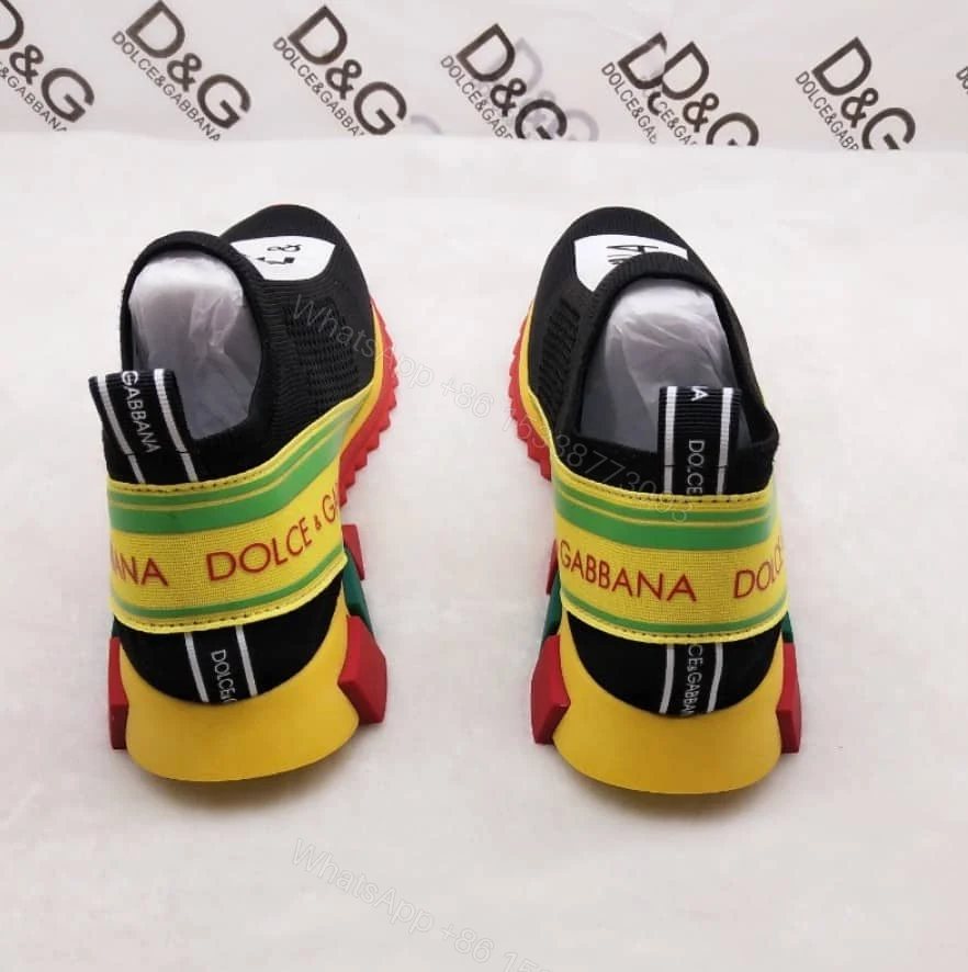 View 2 of DOLCE & GABBANA STRETCH MESH SORRENTO SNEAKERS WITH LOGO – DG47