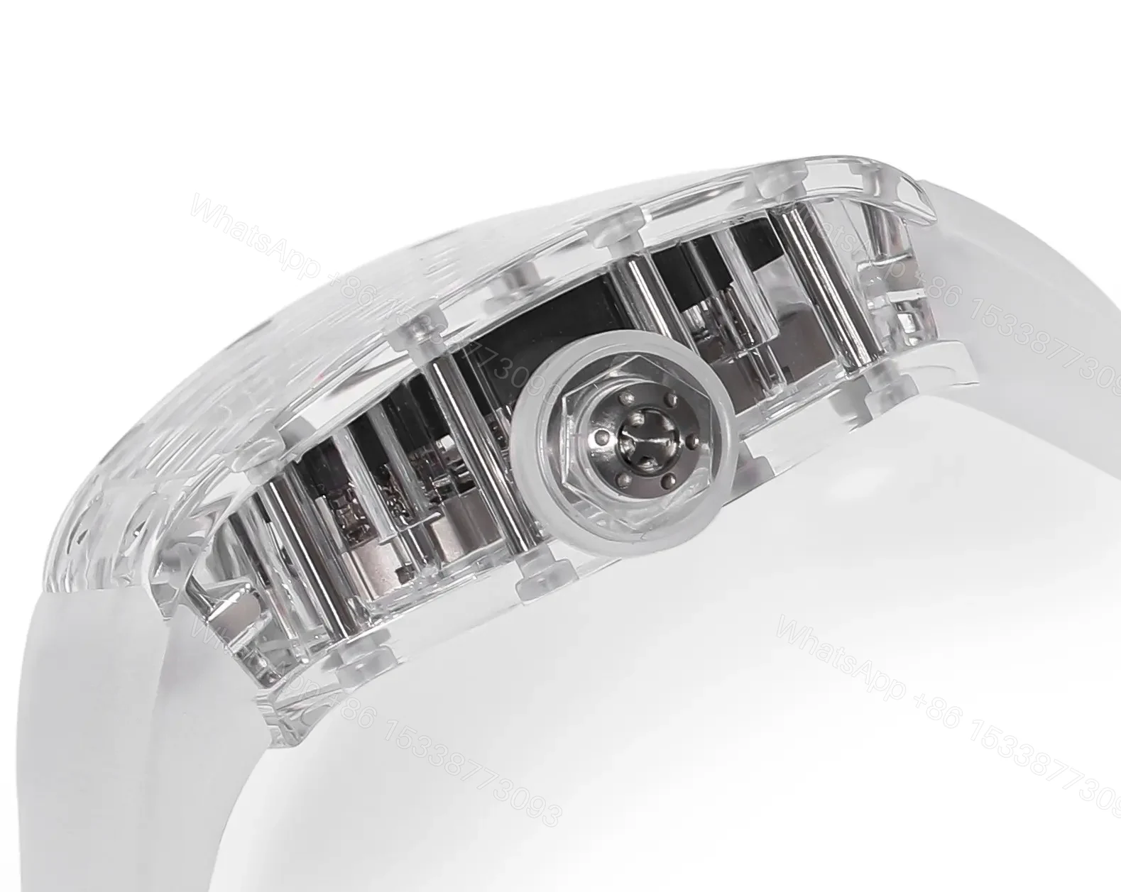 View 6 of KV Factory MS Factory Richard Mille Skull Watch – Transparent