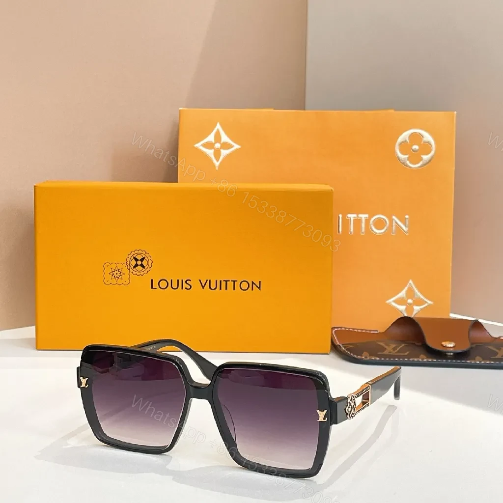 View 9 of Lux Black Acetate Sunglasses: Modern Square Polarized