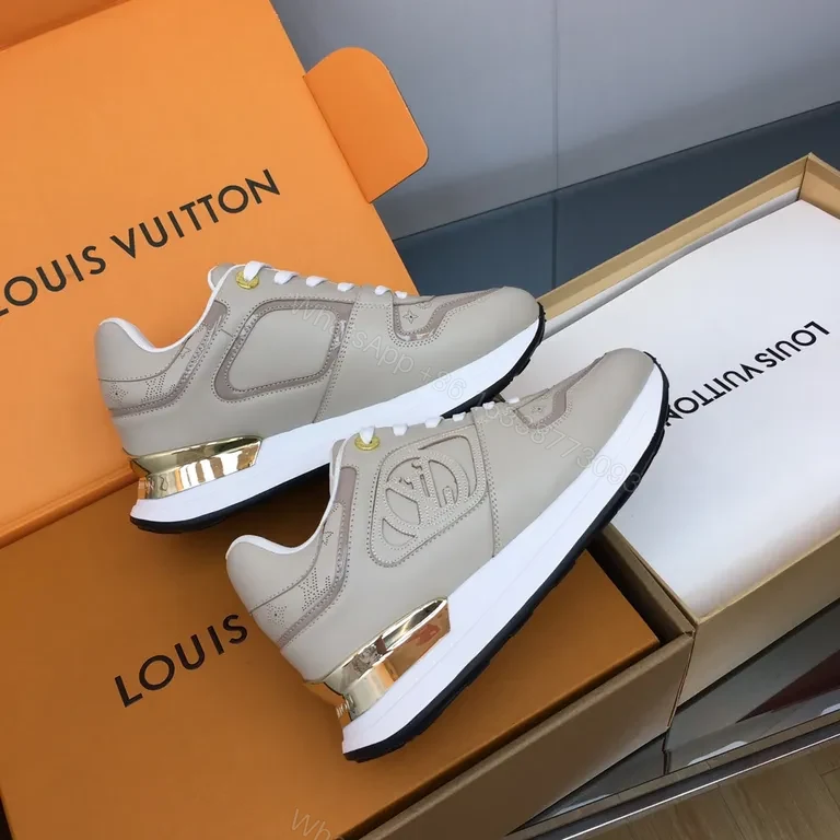 View 9 of Lightweight Luxury LV High-Top Sneaker: Modern Comfort