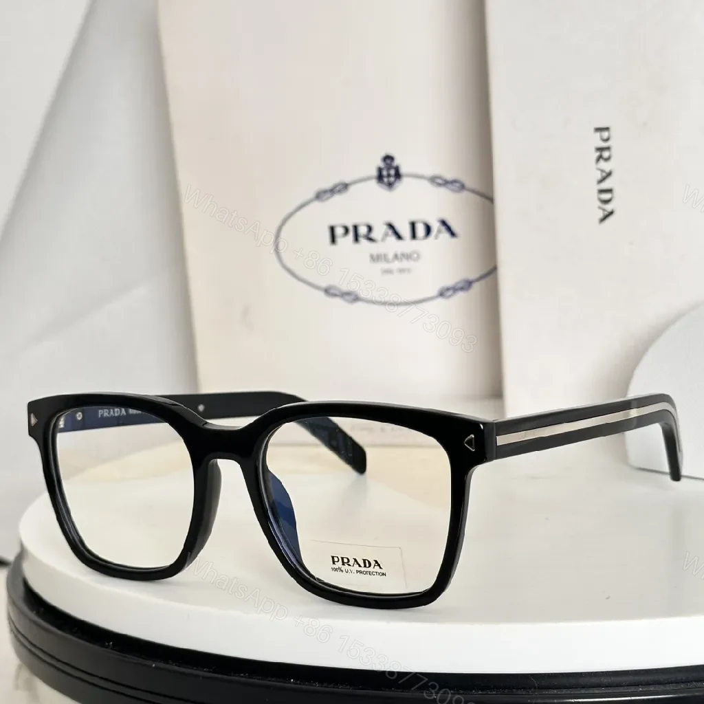 View 2 of Bold Frame Texture Eyeglasses: Luxe Acetate, Oversized Rectangle