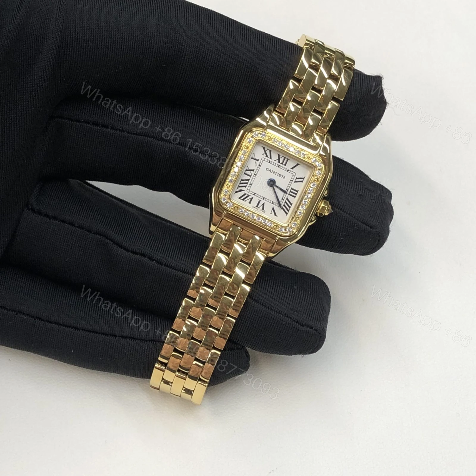 View 2 of Cartier Panthere De Cartier Watch Small Model Yellow Gold 22*30MM