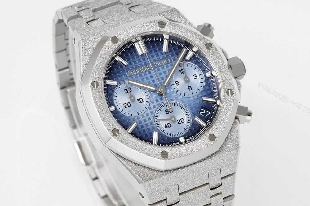 View 2 of Royal Oak Chrono 26240BC 41mm SS/SS Blue Dial APS SH4401 Super Clone