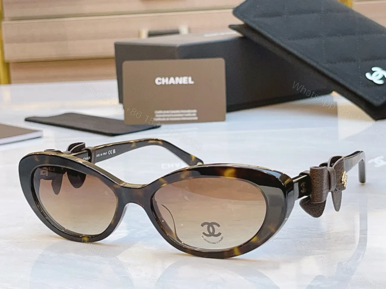View 2 of Black Acetate Cat-Eye Sunglasses: Luxe Gradient Lenses, Premium Comfort