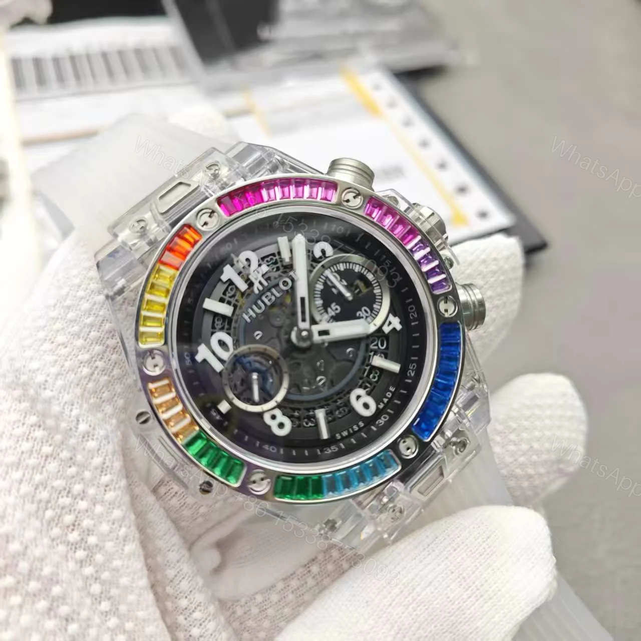 View 10 of Hublot Rainbow Watch Replica