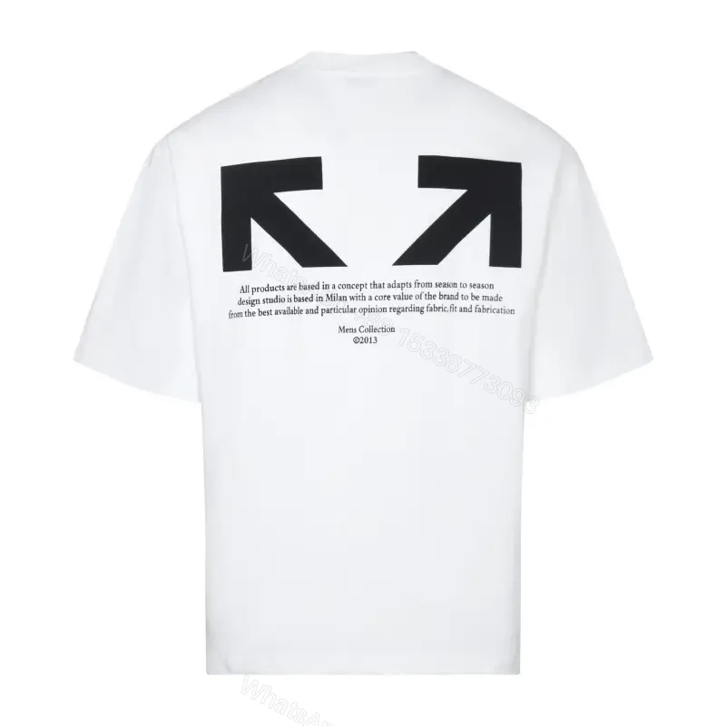 View 4 of Minimalist White Tee: Premium Cotton, Subtle Logo, Everyday Luxury