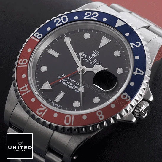 View 9 of Rolex GMT-Master 116719BLRO-0001 Pepsi Red/Blue Replica