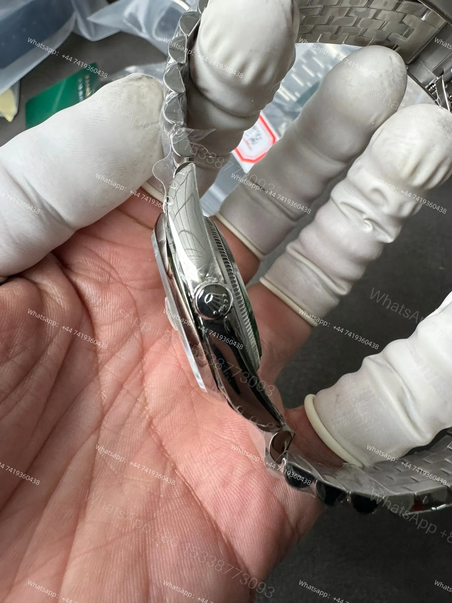 View 10 of Rolex Datejust M126200-0005 Blue Dial 1:1 Replica Jubilee 36MM 3235 Movement Super Clone Watch