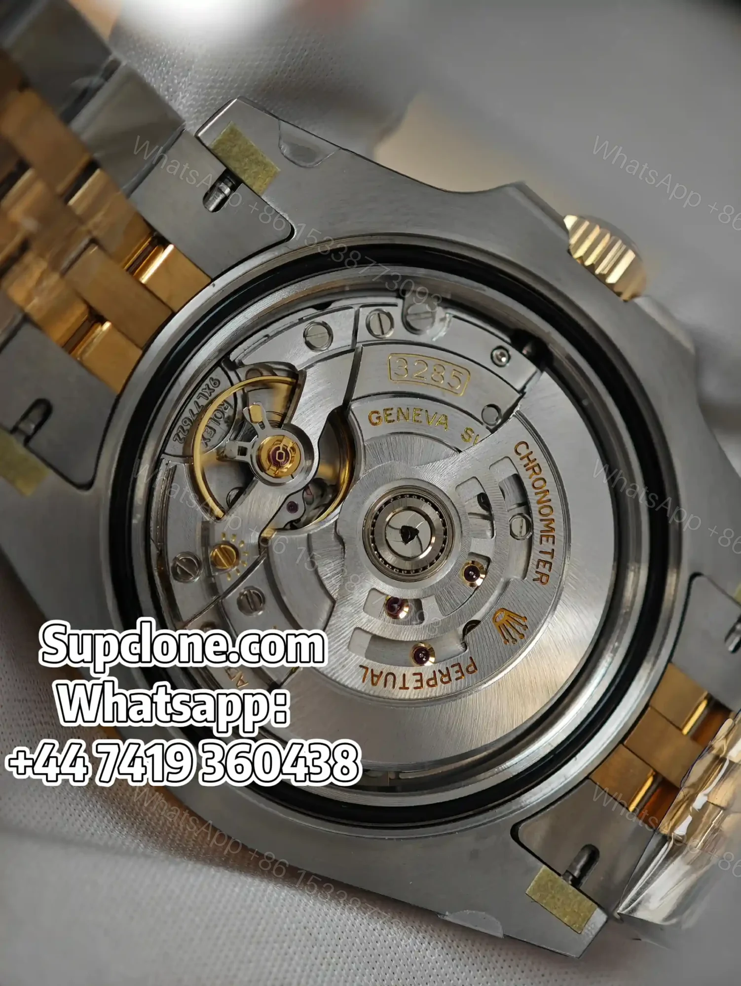 View 7 of Rolex Super Clone Watches 1:1 Guinness GMT-Master II 126710GRNR VS3285 Movement