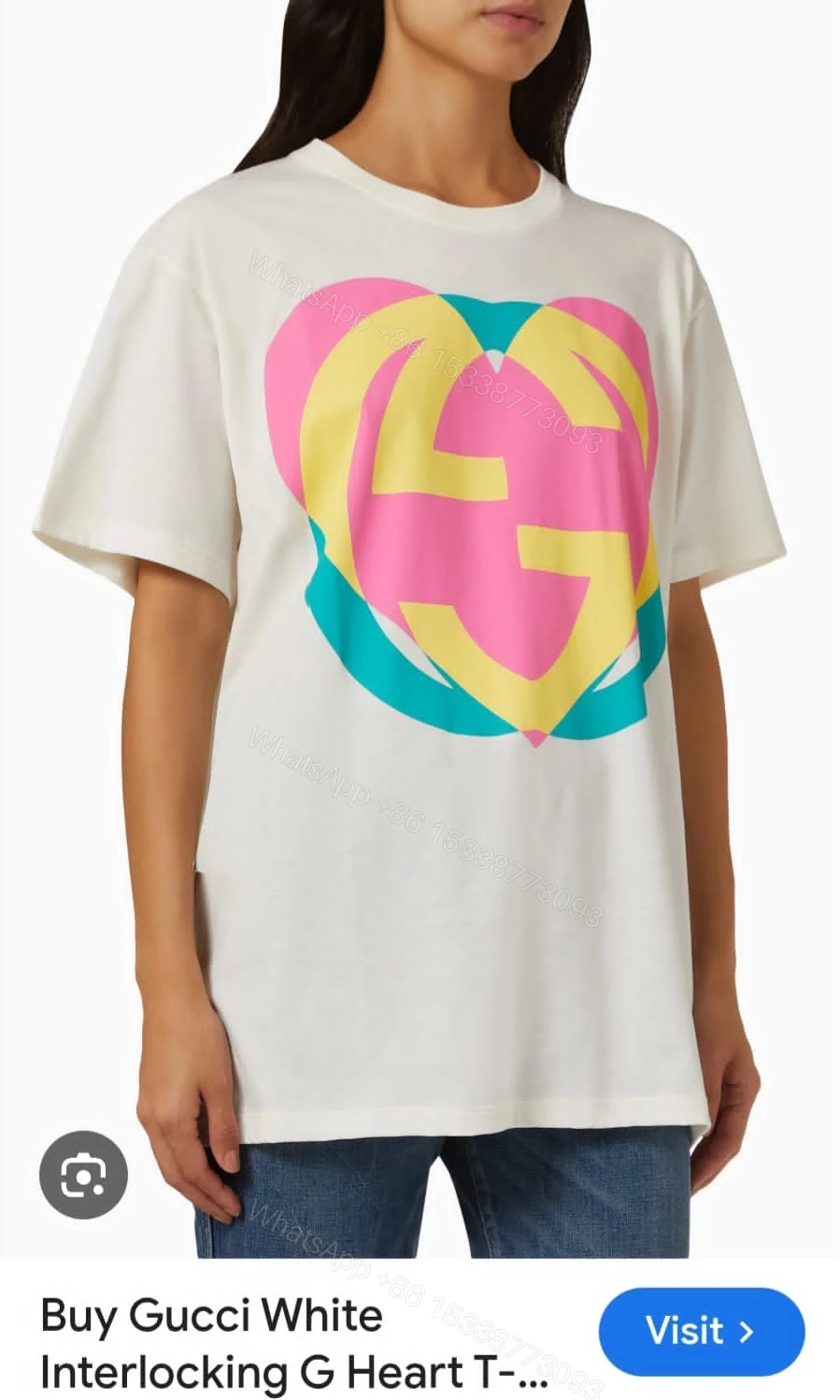 View 6 of First Copy GUCCI Very Exclusive Crew Neck for Ladies