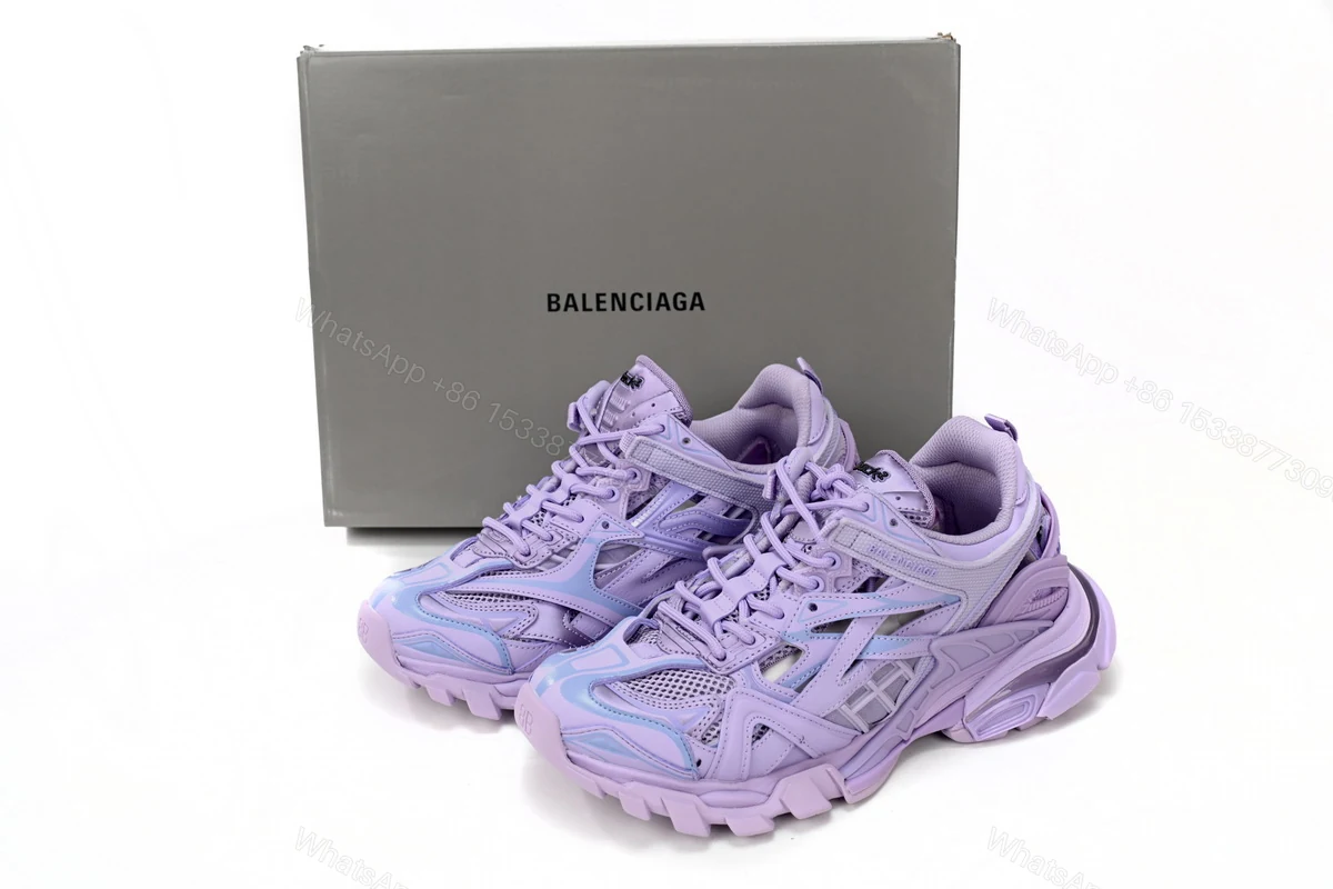 Balenciaga Track 2 Sneaker Military Purple 568615 W3AG1 5310 — view 2