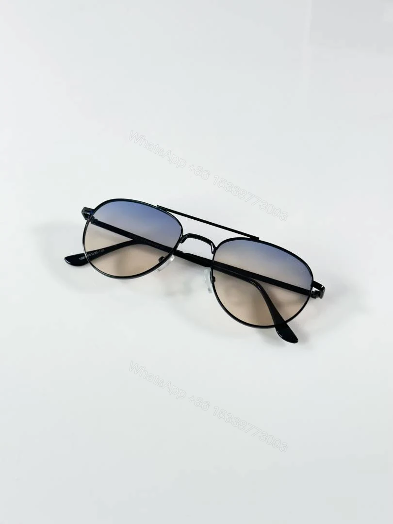 View 3 of First Copy Gucci 1091 Black Blue DC Sunglasses