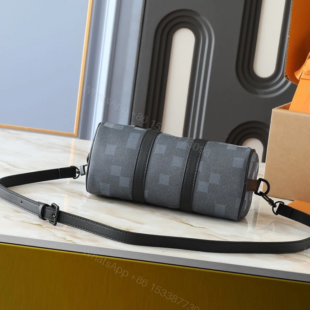View 5 of Louis Vuitton Keepall Bandoulière 25 Black 25Cm M14919