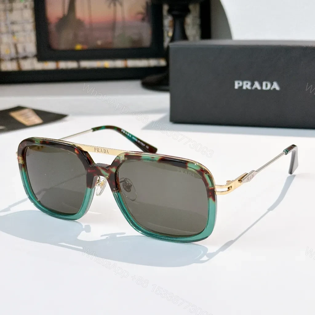 View 2 of Tortoise Frame Sunglasses - Gradient Lenses, Luxe Design, UV400 Protection