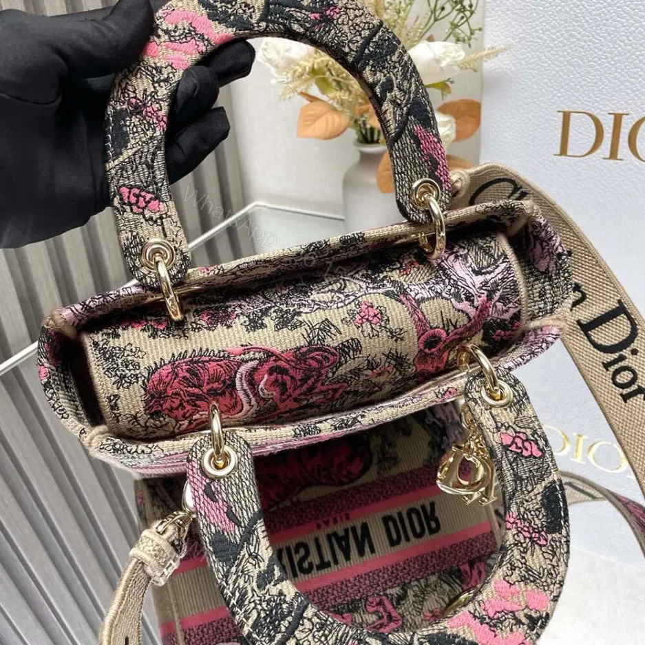 View 5 of DIOR Medium Dioriviera Lady D-Lite Bag