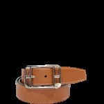View 5 of HERMES QUENTIN REVERSIBLE BELT BROWN RECTANGLE BUCKLE 32MM