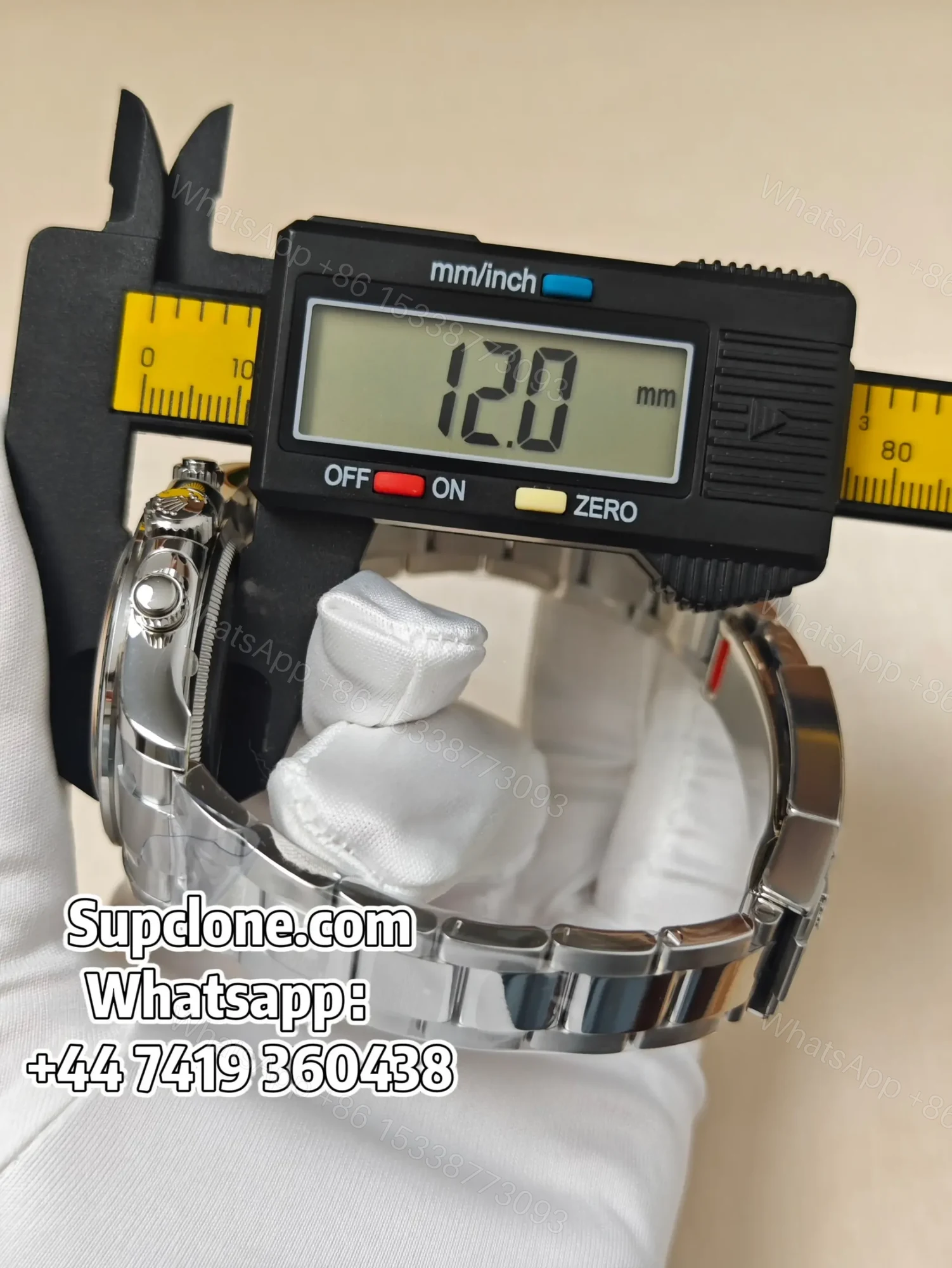 View 14 of Rolex Daytona Super Clone M126509-0001 Black Dial 4131 Movement