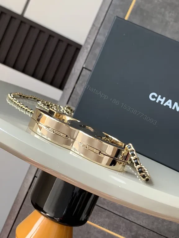 View 6 of Chic Gold Interlocking Logo Bracelet â€” Statement Accessory