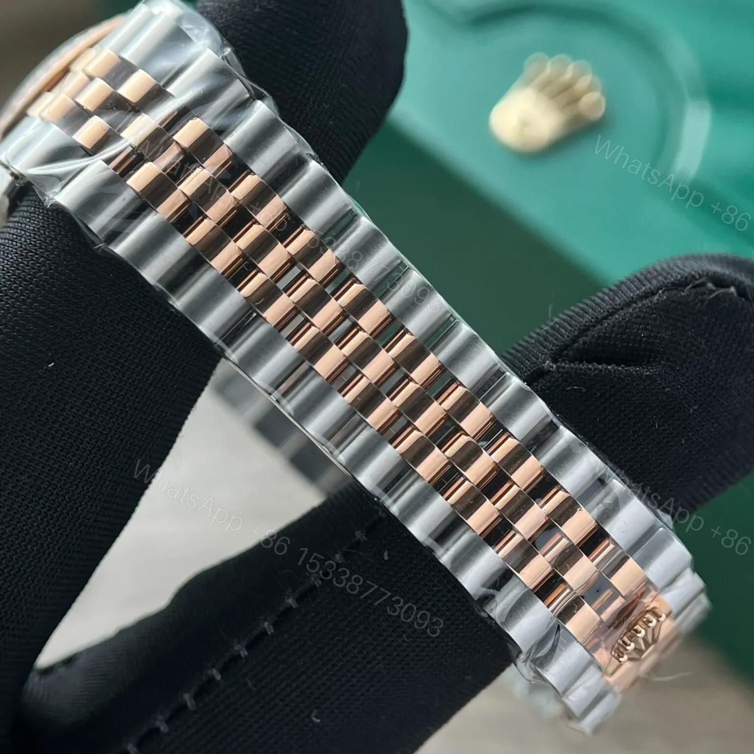 View 7 of Rolex Datejust Mother of Pearl Diamond Dial 126201-0021 36 mm