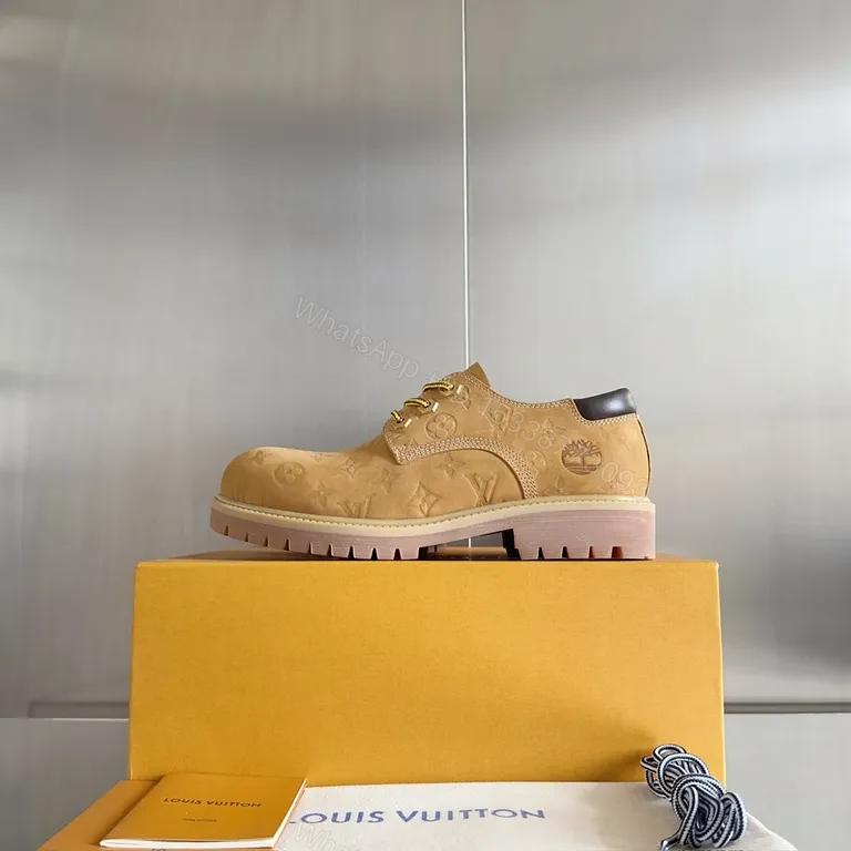 View 6 of Warm LV Monogram Leather High-Top Sneakers