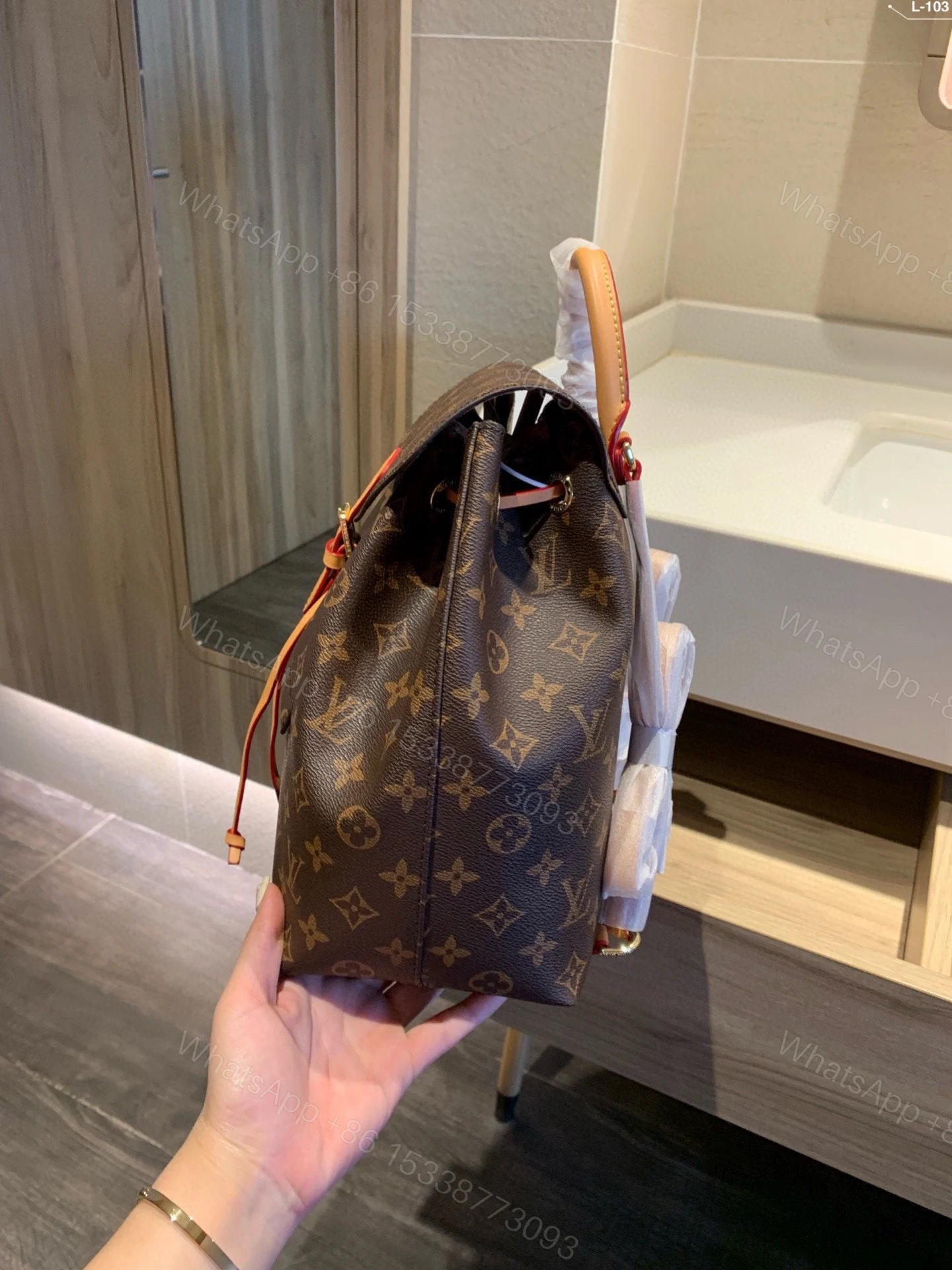 View 5 of Louis Vuitton Backpack Montsouris Monogram