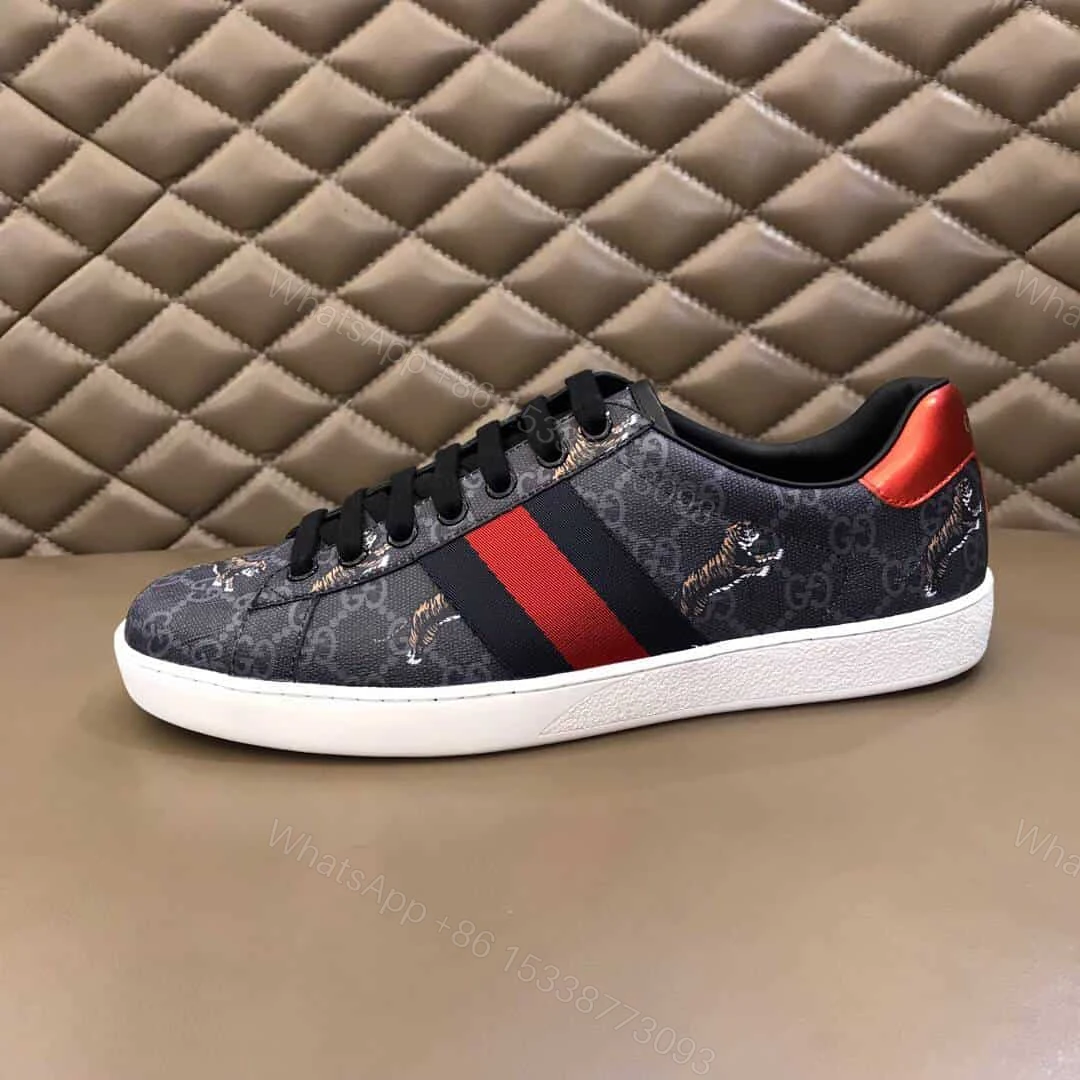 View 5 of GUCCI MEN’S ACE GG SUPREME TIGERS SNEAKER – GC9