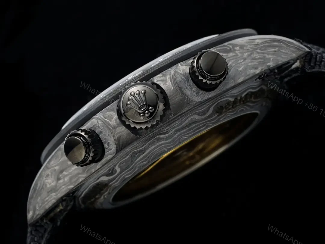 View 7 of Rolex Daytona Carbon Fiber Skeleton Dial Automatic Watch RLX-DAY-CARBON-4130-SKL