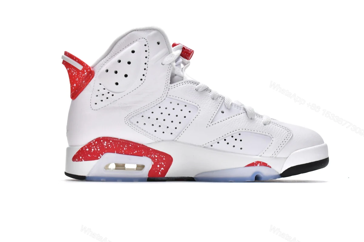 View 2 of Replica Air Jordan 6 Red Oreo CT8529-162