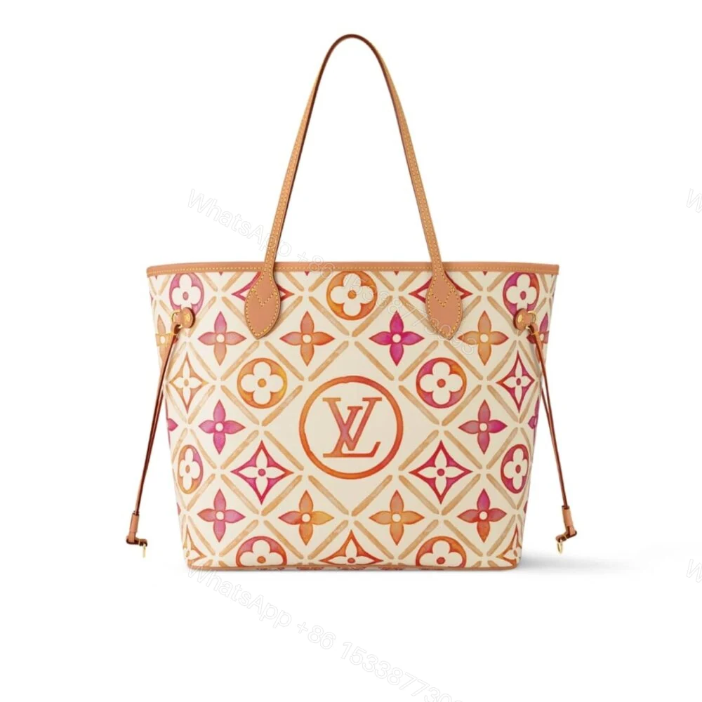 Louis Vuitton Neverfull MM Autres Toiles Monogram Coral 31Cm M25317 — view 1