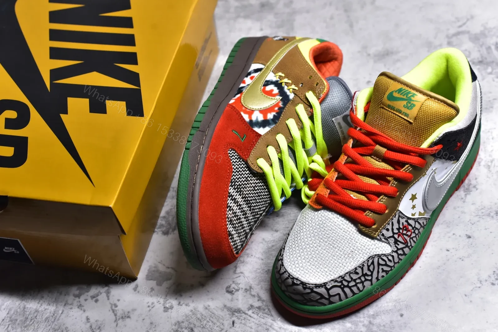 View 6 of Nike Dunk SB Low “What the dunk” Reps