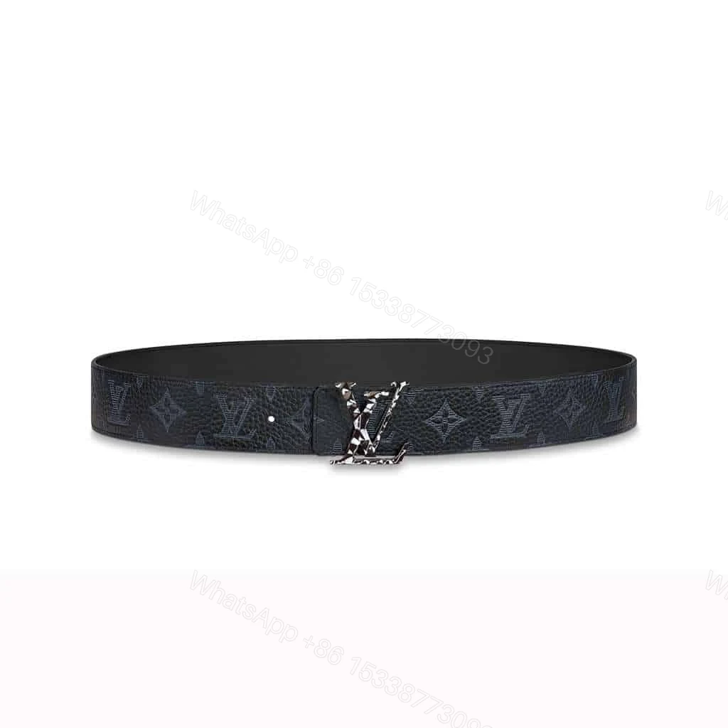 LOUIS VUITTON INITIALES 40MM REVERSIBLE MONOGRAM CANVAS BELT – B103 — view 1