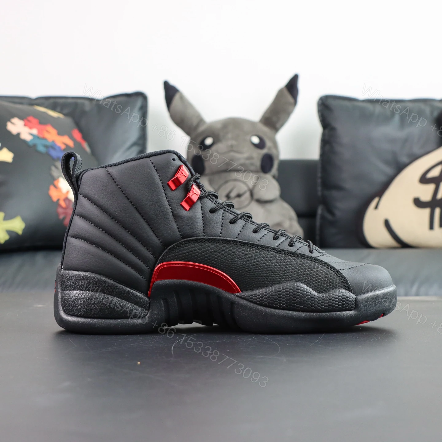View 2 of Air Jordan 12 “Bloodline” Reps