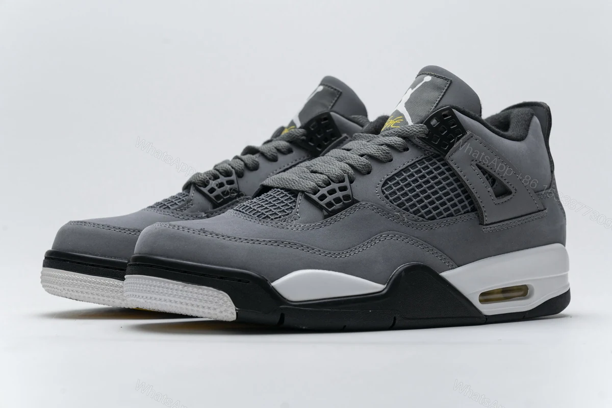 View 4 of Air Jordan 4 Retro Cool Grey 308497-007 (Top Quality)