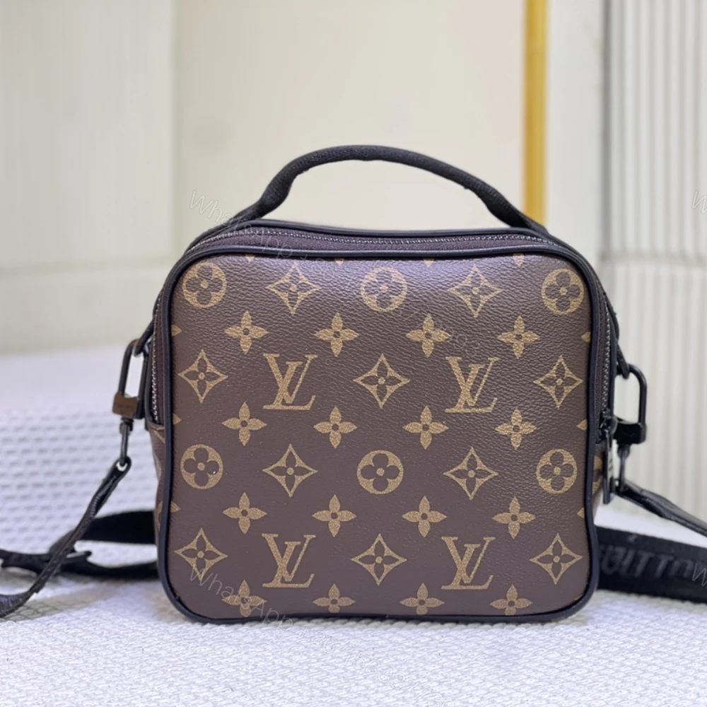 View 8 of LOUIS VUITTON QUEST MESSENGER BROWN 18CM M46973