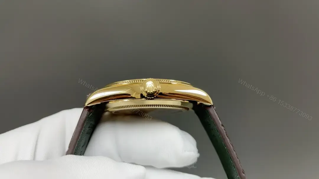 View 4 of Rolex Perpetual 1908 Black Dial Yellow Gold Dress Edition 39mm 52506-BLACK-GOLD