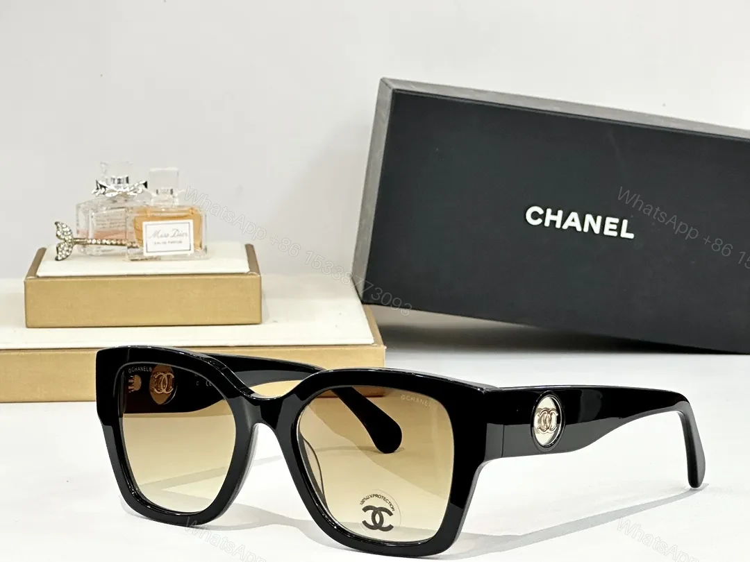 View 2 of Oversized Black-Brown Acetate Sunglasses with Polarized Lenses