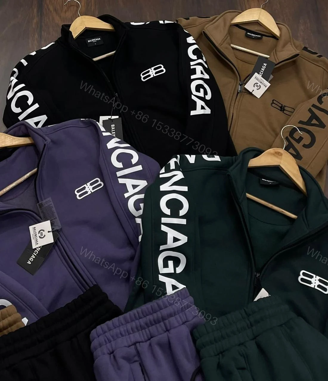 First Copy Balenciaga Zipper Tracksuit — view 1