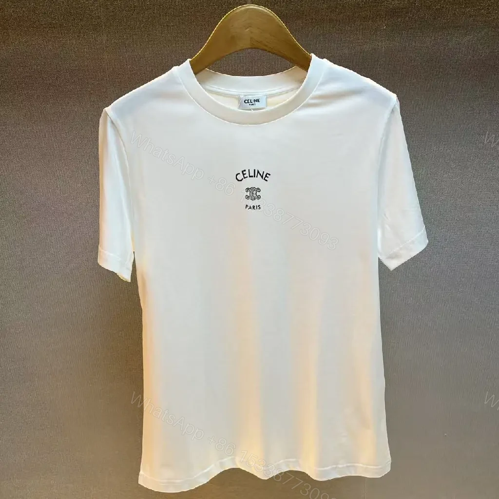 View 5 of Minimalist White Tee — Premium Cotton, Discreet Logo, Classic Fit