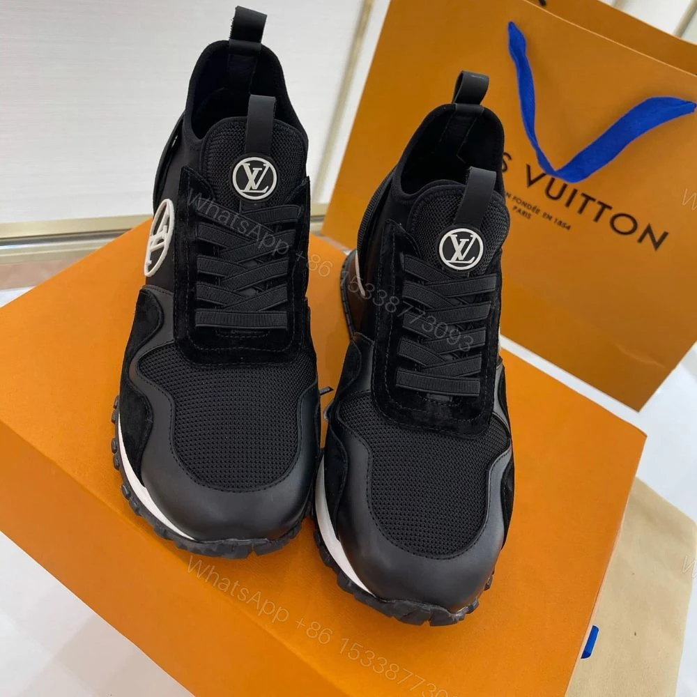 View 3 of Louis Vuitton Run Away Sneaker Black 1A9ER7