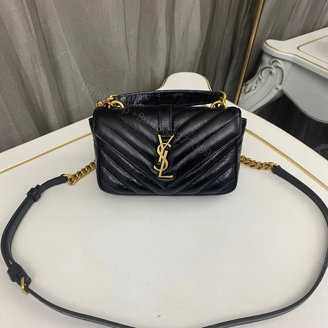 Saint Laurent Uptown Mini Crossbody Bag — view 1