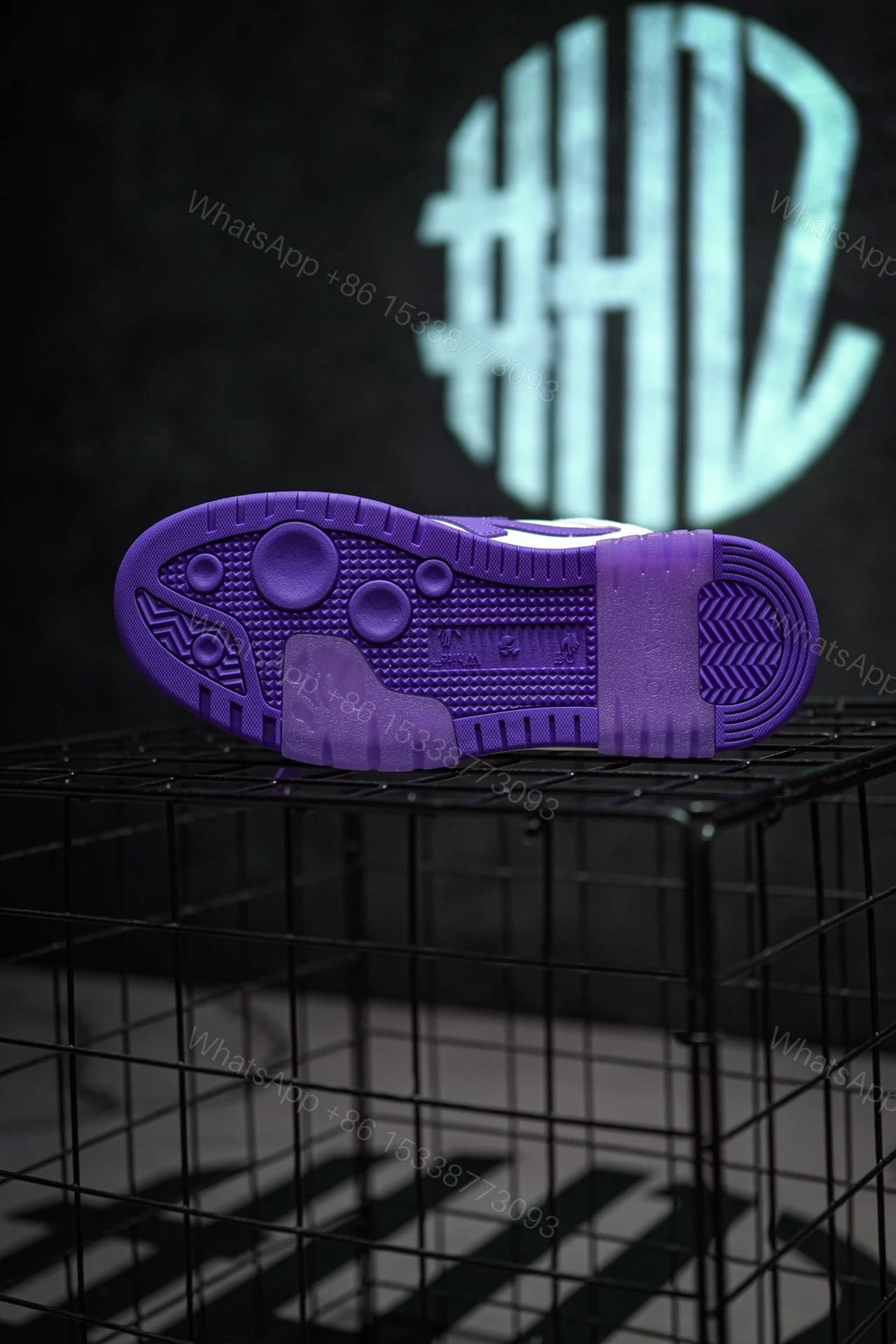View 9 of OFF-WHITE Out Of Office White Purple