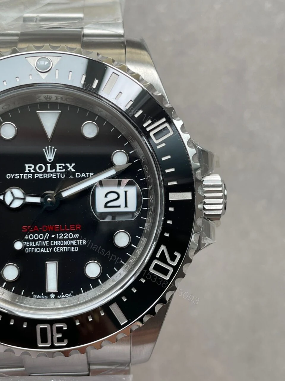 View 5 of VSF FACTORY 1:1 Rolex Sea-Dweller 43mm 126600 904L SS Black Dial VS3235