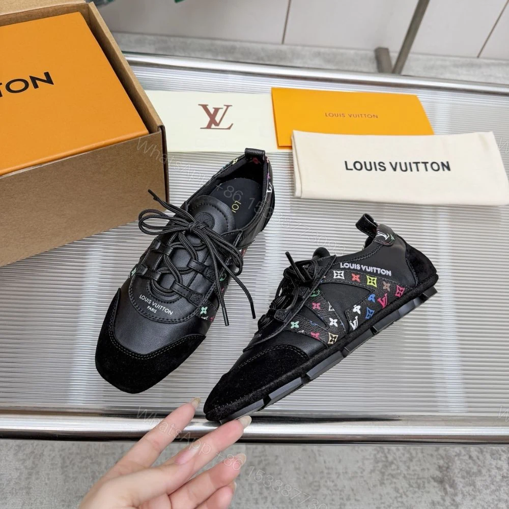 View 5 of Louis Vuitton LV Sneakerina LV TM Black 1AJJTS