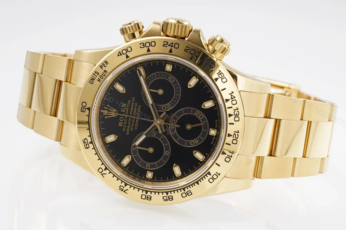 View 2 of BL Factory Clean Factory KING Rolex Daytona 4130 Gold Black