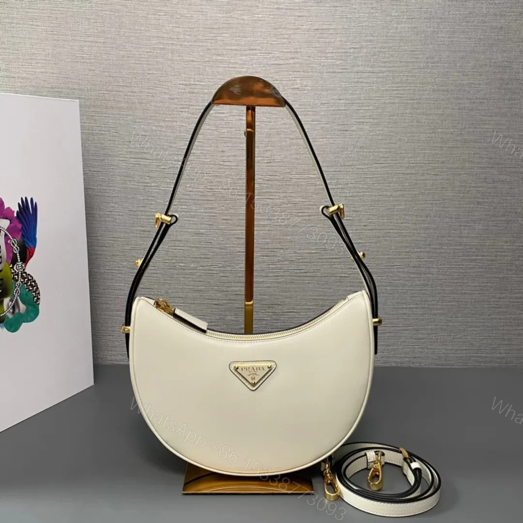 Prada Arque Small Leather Shoulder Bag — view 1