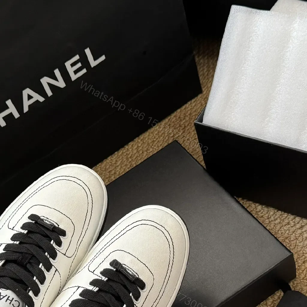 View 9 of Chic Leather High-Top Sneaker with Couture Detailing