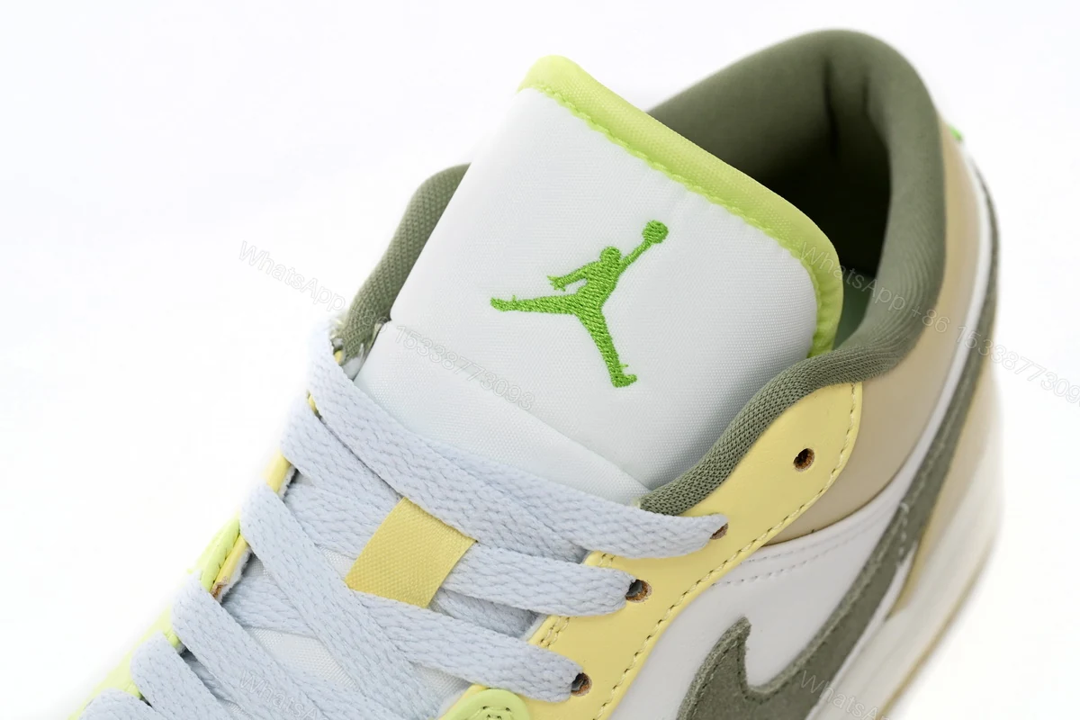 View 5 of Air Jordan aj1 Low Green White FD9906-131
